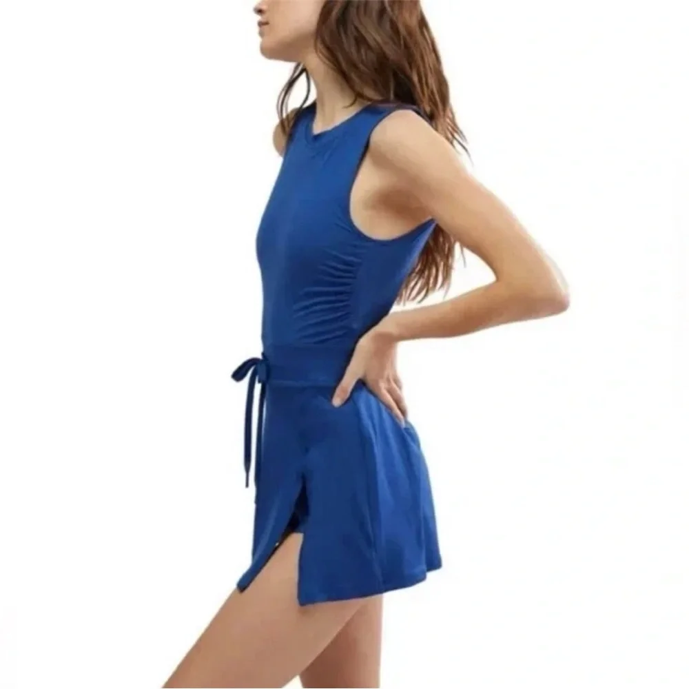 FP Movement Free People Easy Does It Dress size small Atlantic Blue golf tennis - Picture 3 of 13